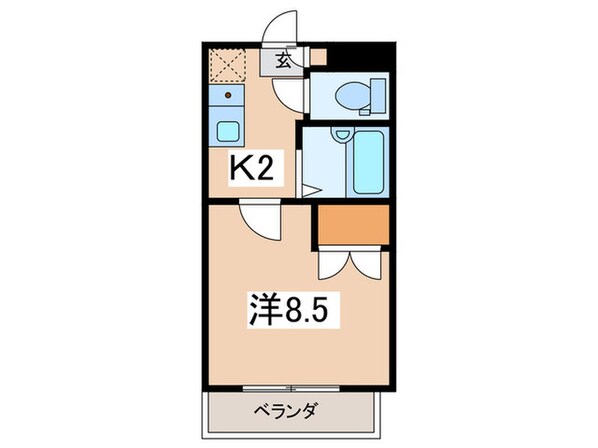 アヴェニール本厚木の物件間取画像